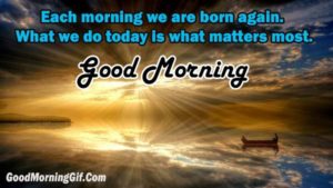 Good Morning Nature Images with Quotes for Whatsapp & Facebook